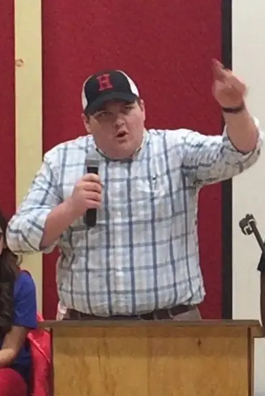 My class president campaign speech.