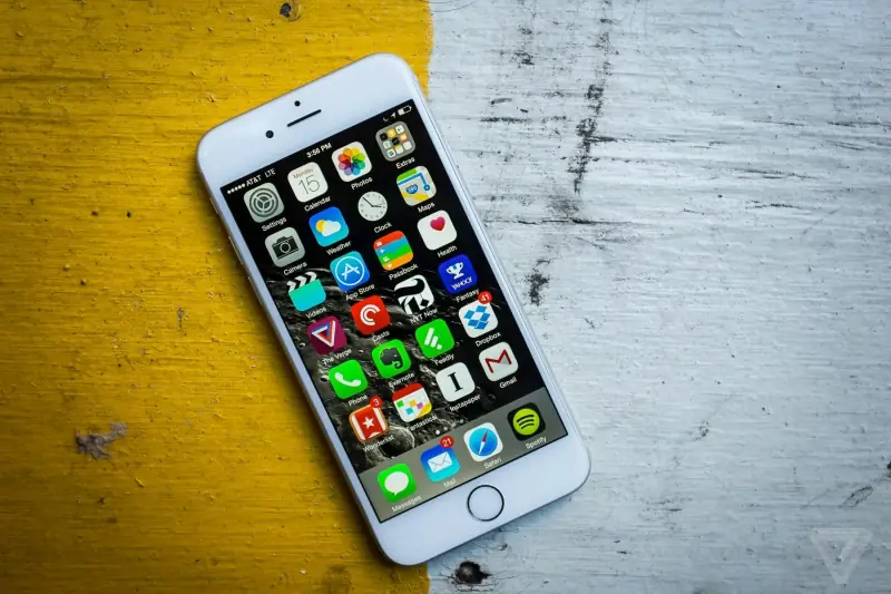My white iPhone 6.