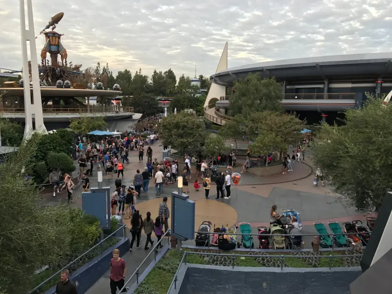Tomorrowland at Disneyland.