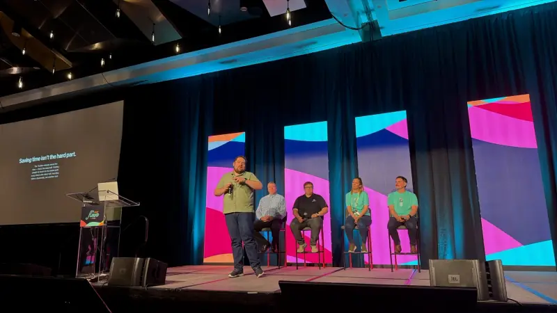 FLOW Community Live panel.