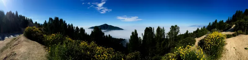 Mountain panorama.