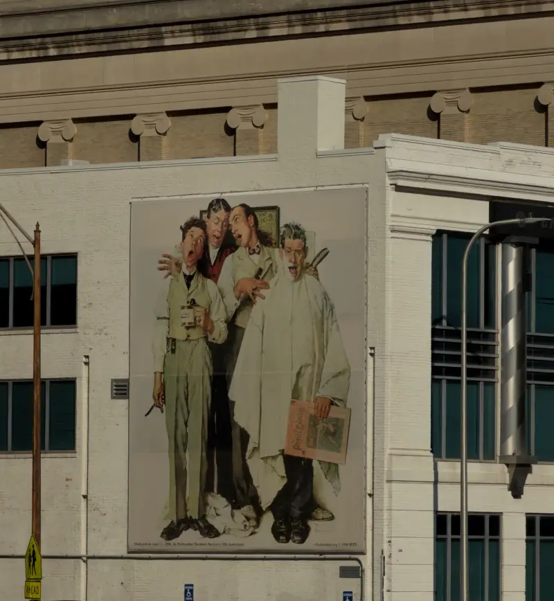 Nashville wall mural.