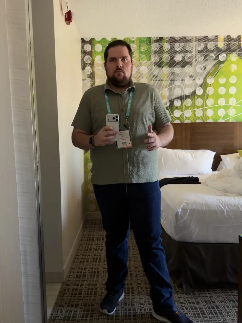 Mirror selfie in Nashville.