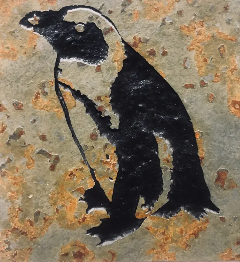 Penguin artwork.