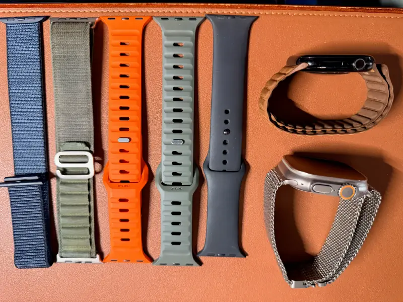 My Apple Watches and band collection.