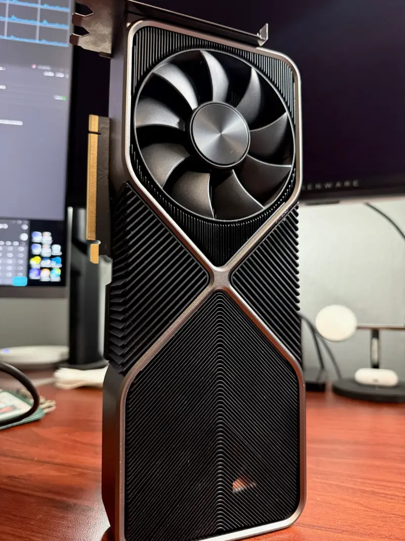 RTX 3090 Founders Edition cooling fins.