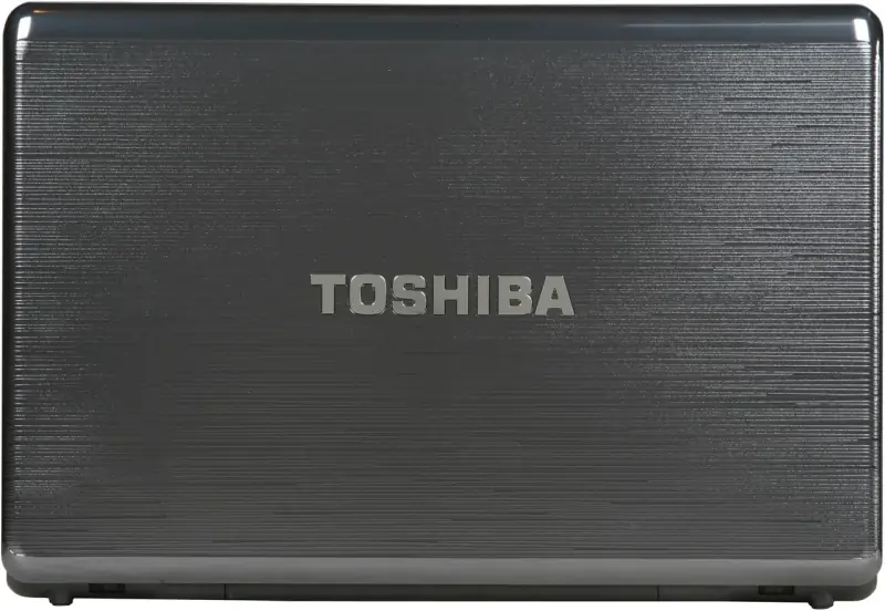 Toshiba Satellite, closed lid.
