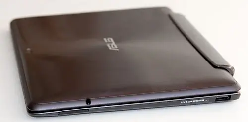 Transformer Prime with its keyboard dock closed.